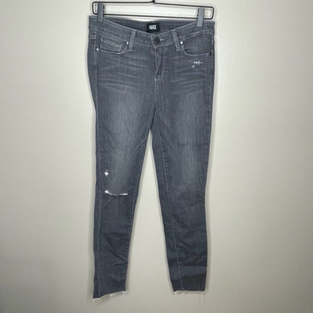 Paige Verdugo Ankle Women's Gray Jeans